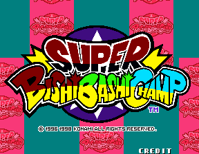 Super Bishi Bashi Championship (ver JAA, 2 Players) Title Screen